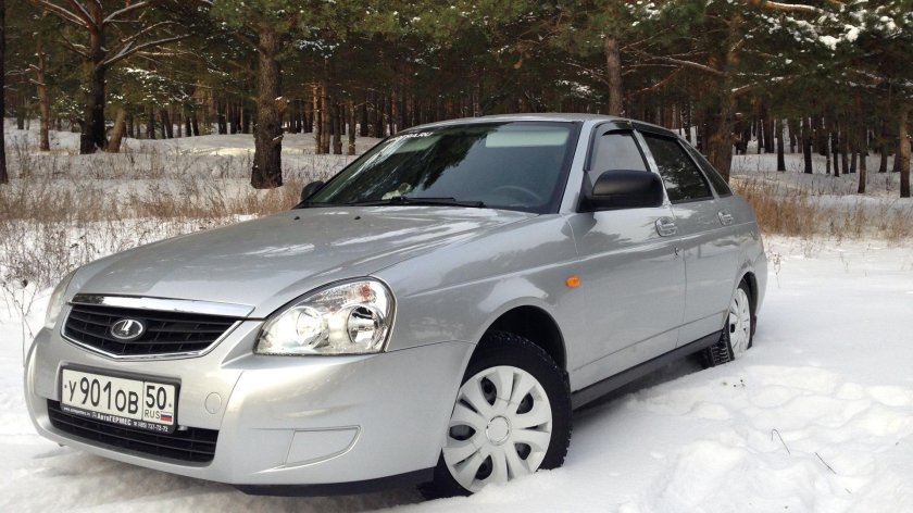 Приора 2170 Снежная Королева