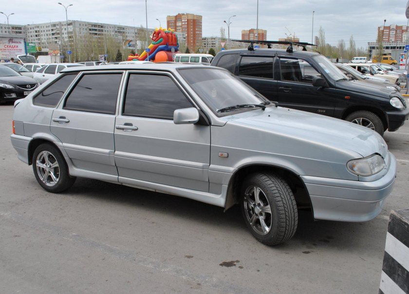ВАЗ 2114 Снежная Королева тонированная