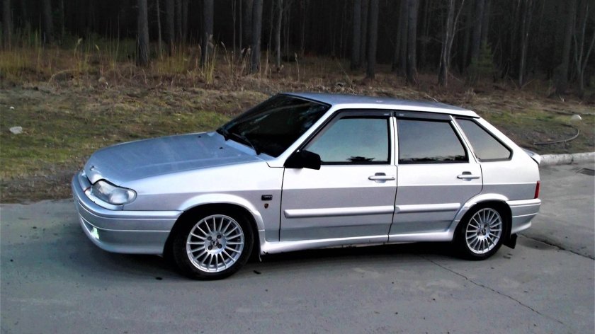 Цвет Снежная Королева ВАЗ 2114