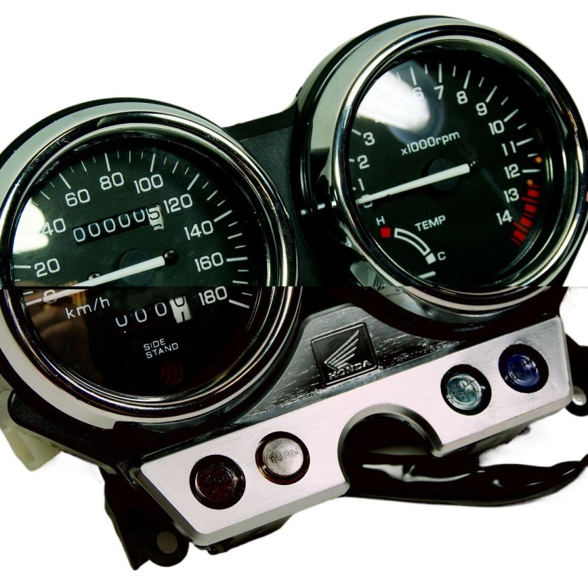 Honda cb400 приборная панель