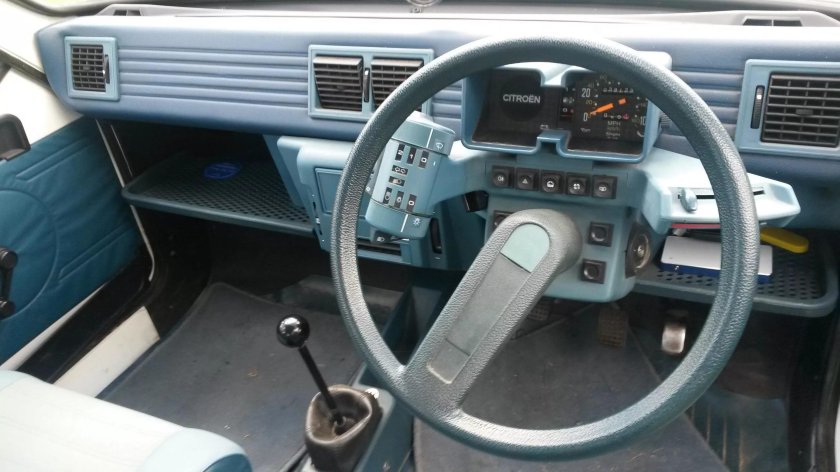 Citroen BX 1985 салон