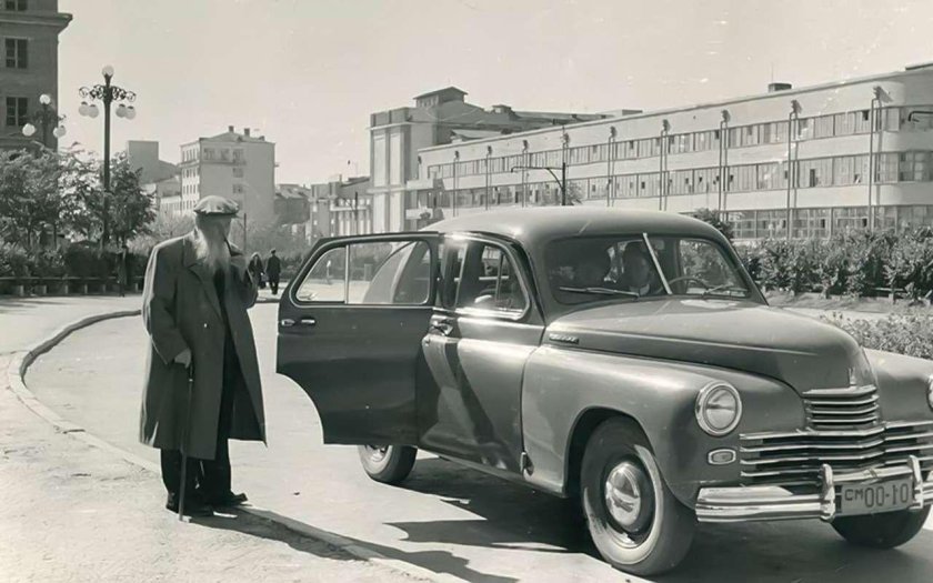 ГАЗ-М-20 «победа» автомобили СССР