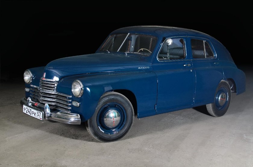 ГАЗ м20 победа синяя победа