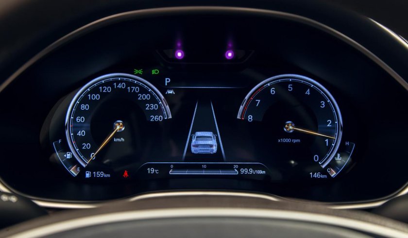 Приборная панель Genesis g80