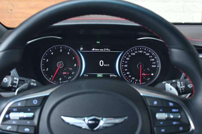 Genesis gv80 приборная панель