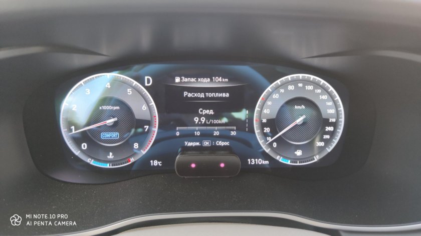 Genesis g70 приборная панель