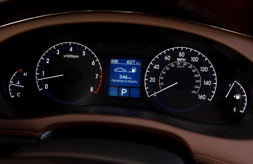 Hyundai Genesis 2011 Gauges