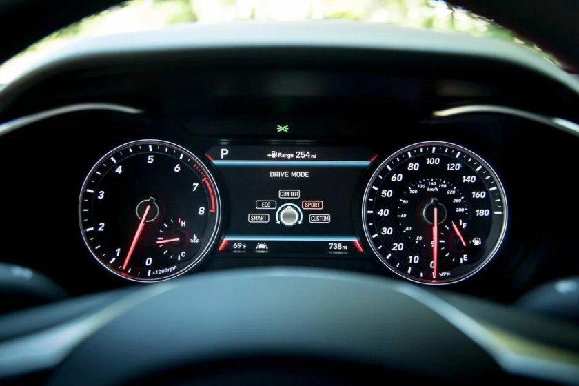 Genesis g70 приборная панель