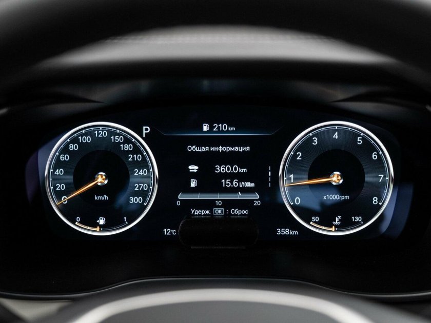 Genesis gv70 спидометр