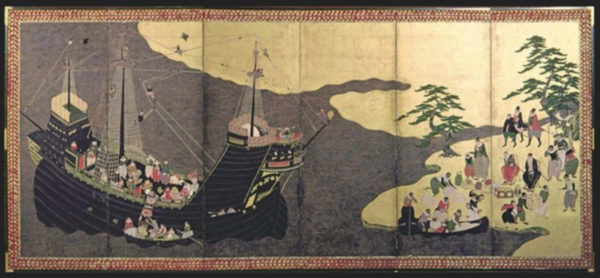 Португальцы в Японии 16-17 век