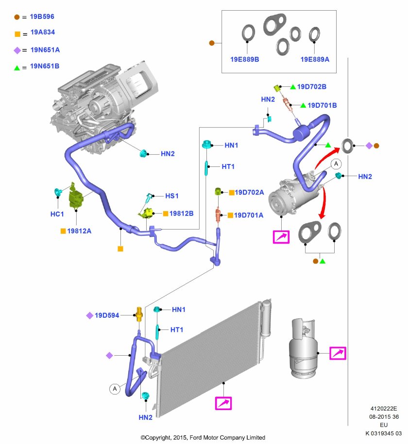 Система кондиционирования Форд фокус 2 2.0