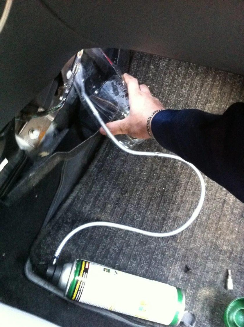 Промывка системы кондиционера автомобиля