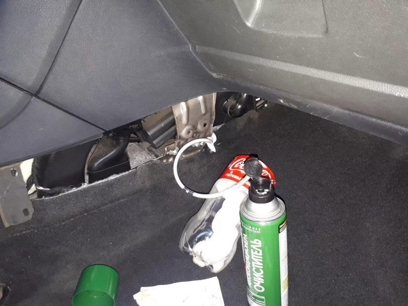 Форд Мондео 4 дренаж кондиционера