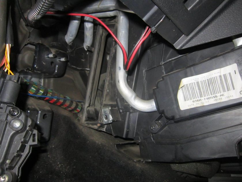 Ford Focus 3 дренаж для кондиционера