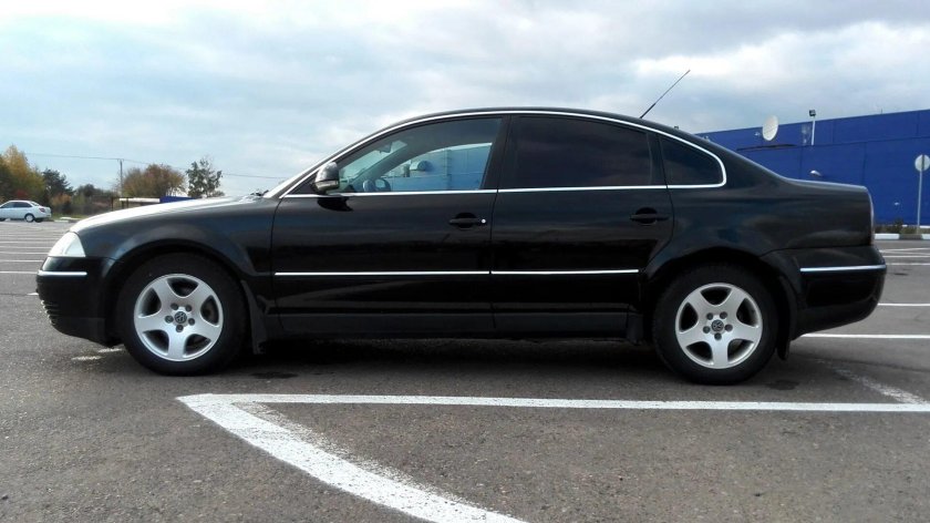 VW Passat b5 черный