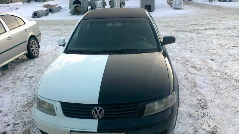 Пассат б5 белый