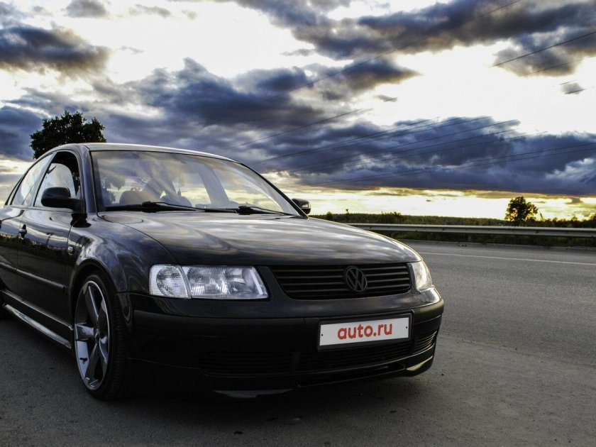 Passat b5 черный