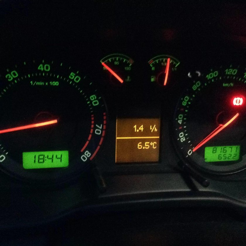 Щиток приборов Шкода Октавия а4