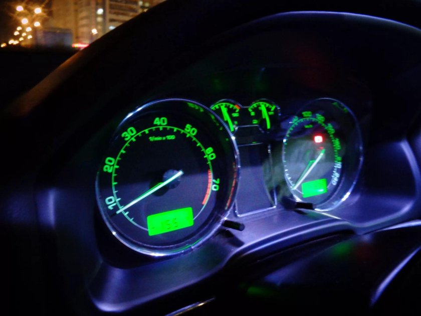 Панель Шкода Октавия тур