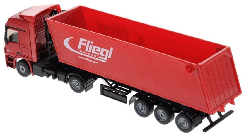 Тягач с кузовом siku 3537 1:50