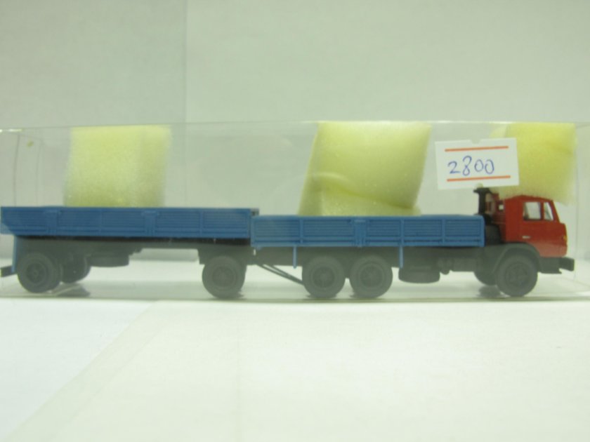 КАМАЗ 5320 бортовой с прицепом