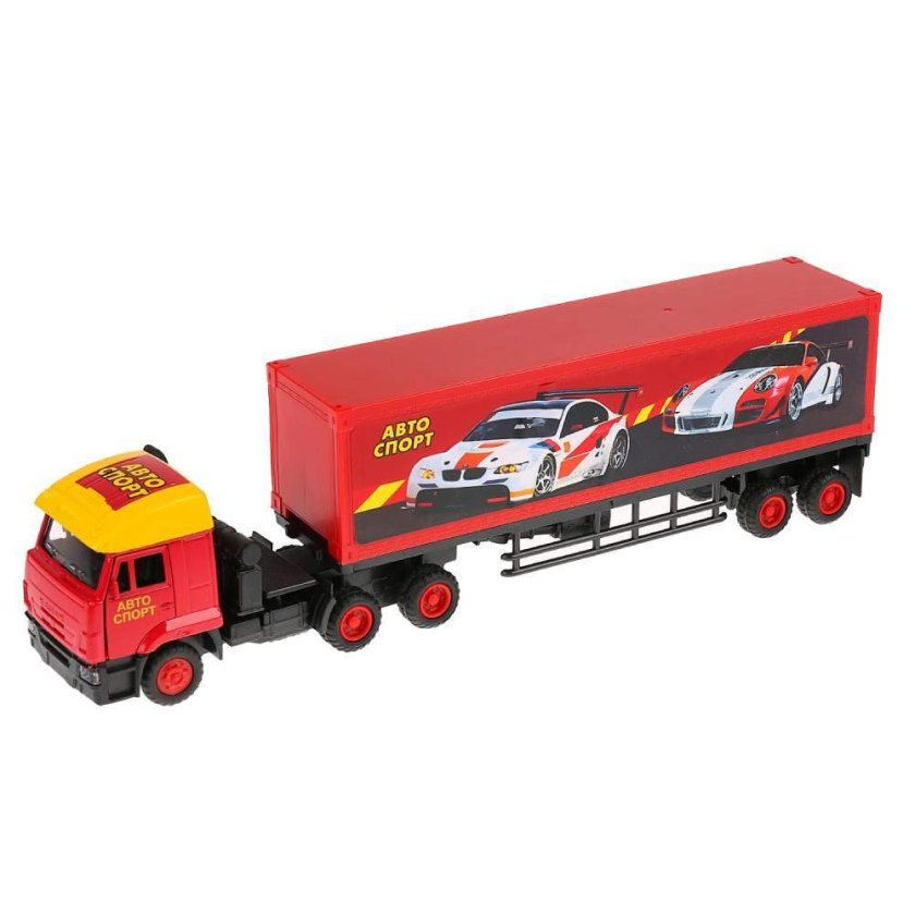 Грузовик Технопарк тягач с прицепом (ct10-108-5wb) 31 см