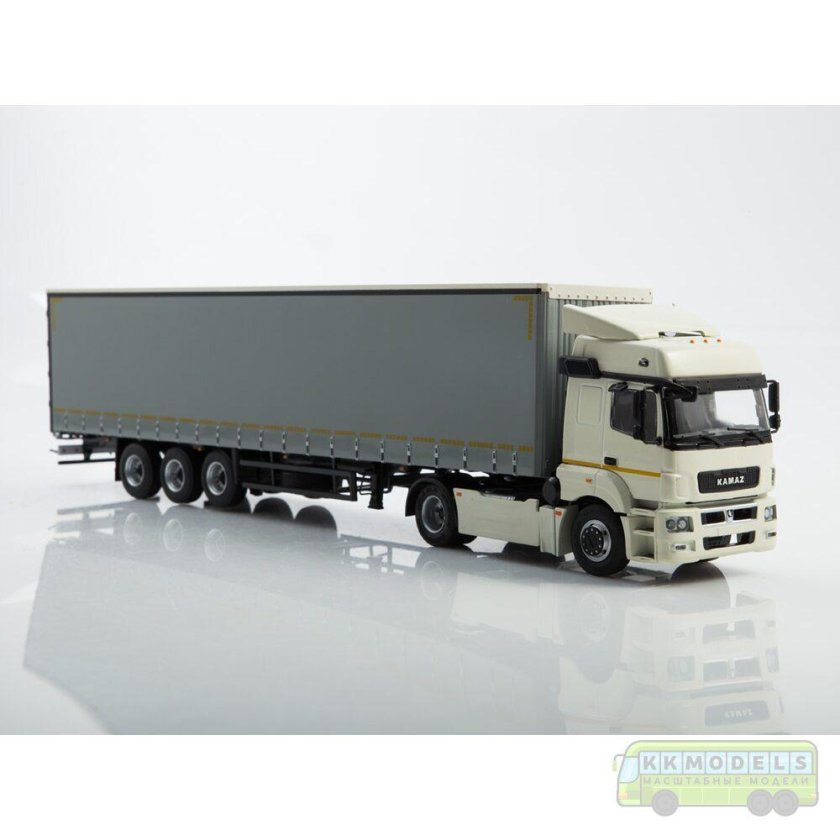 КАМАЗ-5490 С полуприцепом НЕФАЗ-93341 1 43