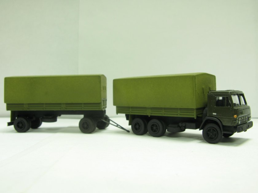 КАМАЗ 5320 С прицепом