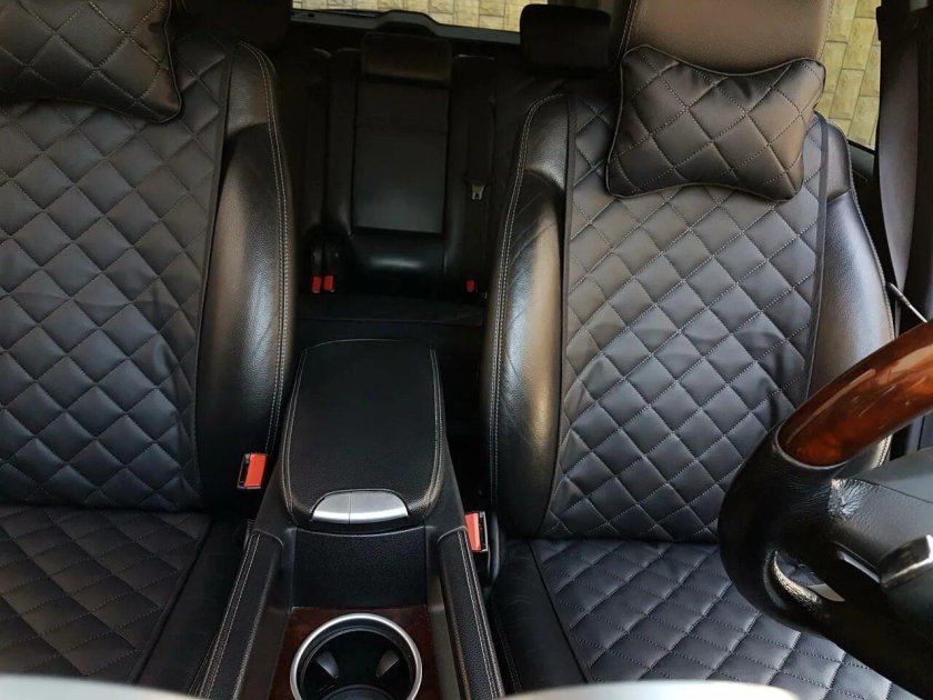 Чехлы экокожа стеганые