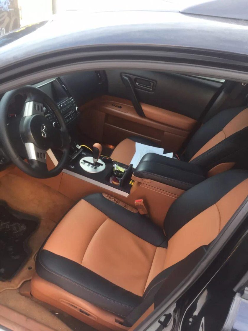 Перешитый салон Инфинити фх35