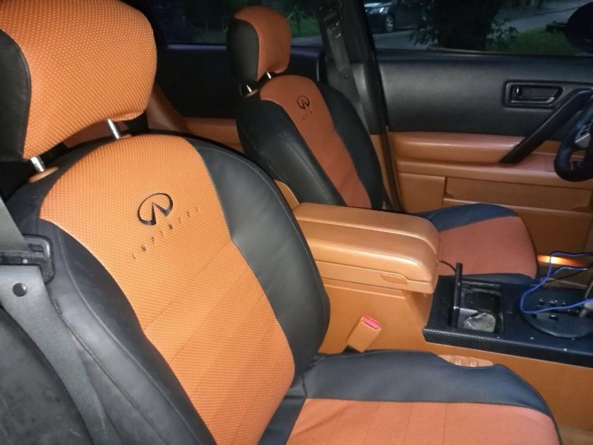 Перешитый салон инфинити фх35
