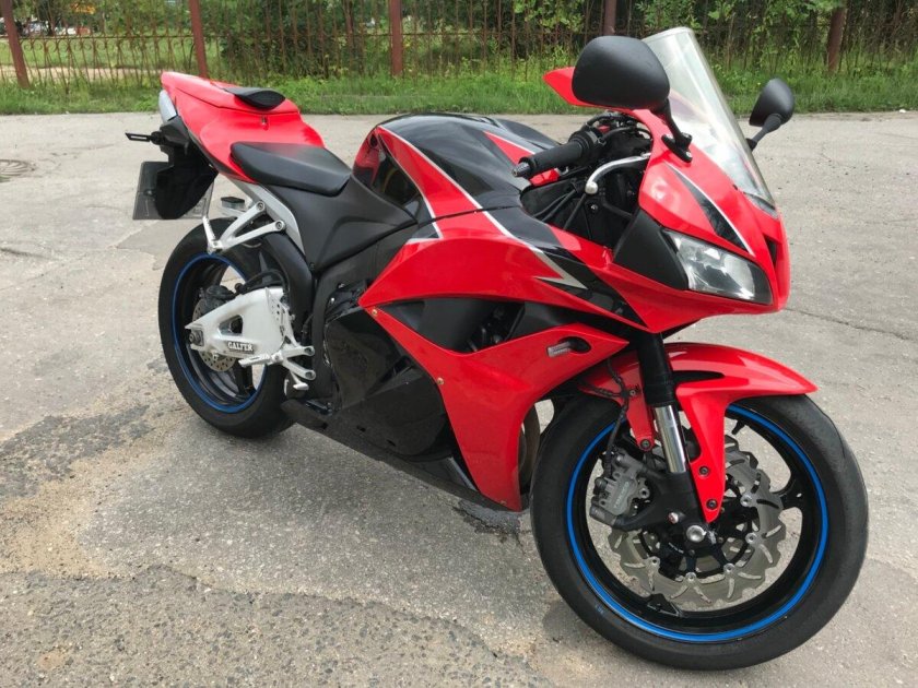 Honda cbr600rr Black