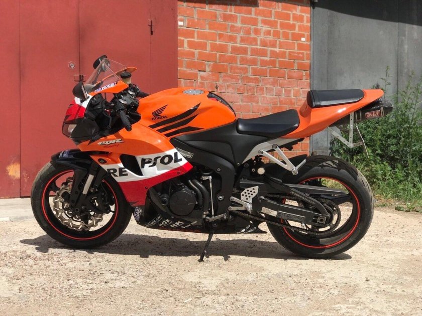 Honda cbr600rr оранжевый