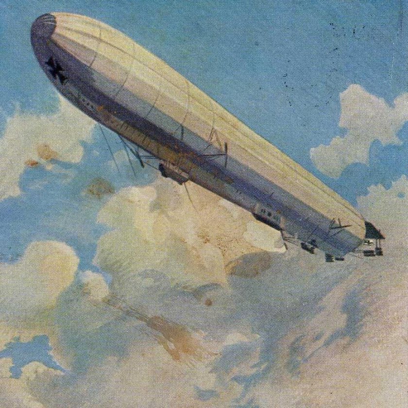 Цеппелин дирижабль 1 мировой