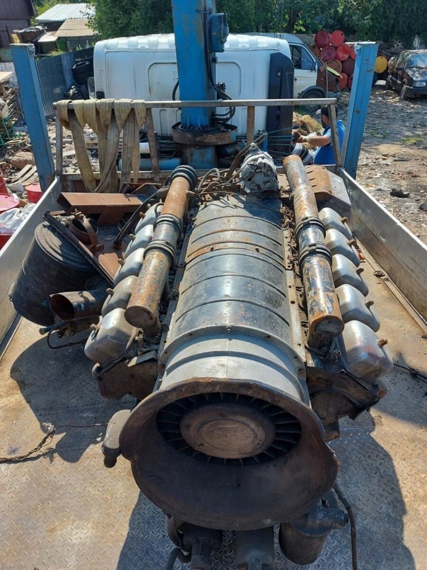 Tatra t815 двигатель