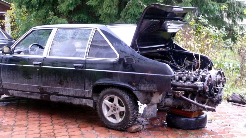 Татра 613 двигатель