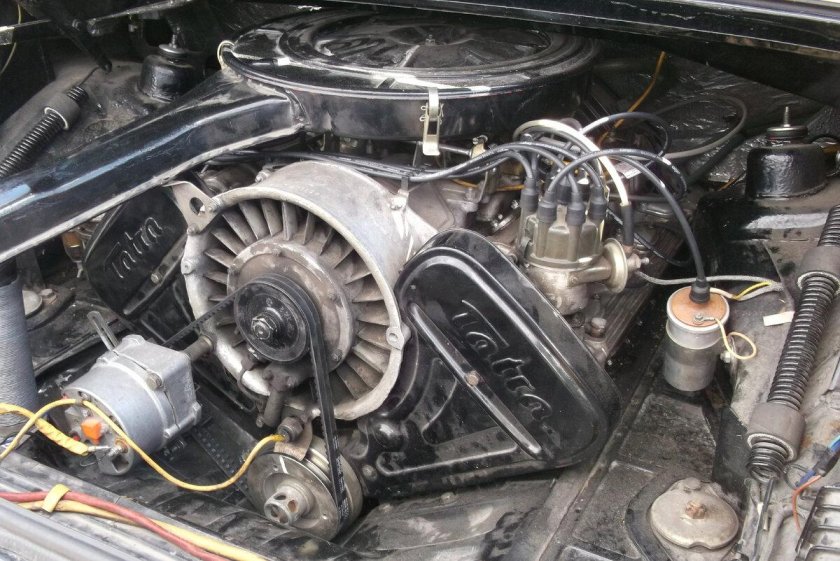 Татра 613 двигатель