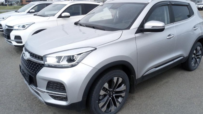 Черри Тигго 4 серебристый