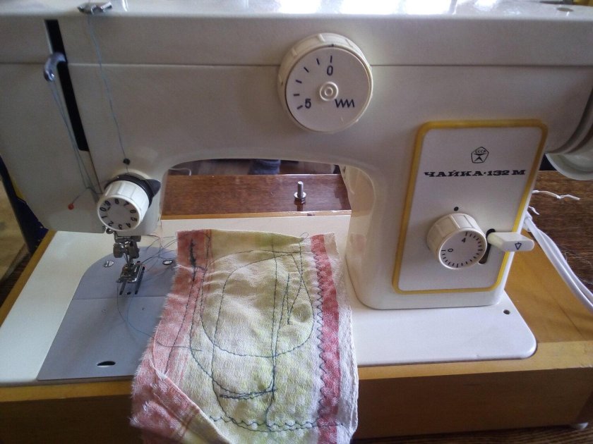 Швейная машинка Чайка 142м чертеж