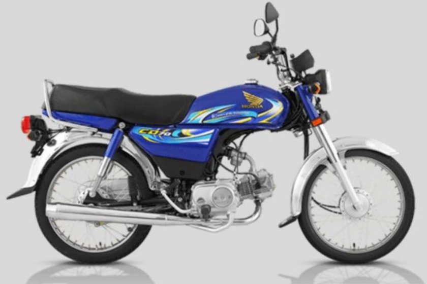 Хонда 70 синий