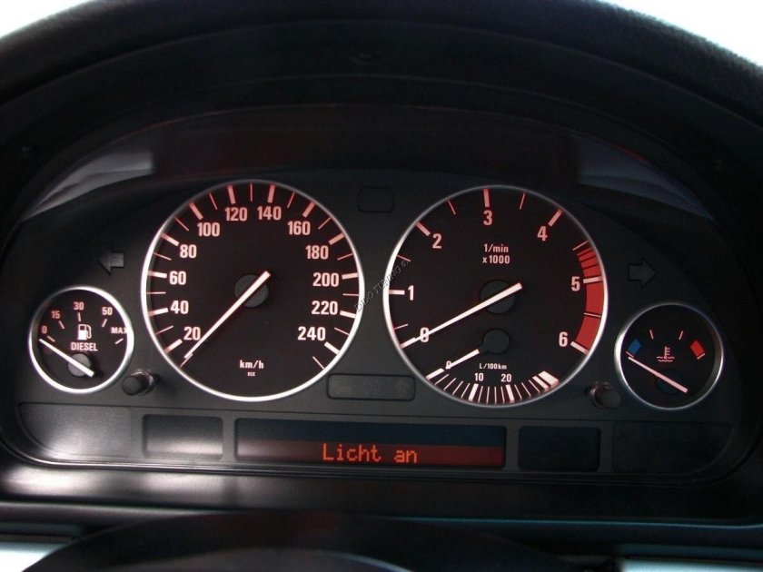 Приборная панель БМВ е39 Рестайлинг