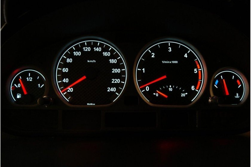 Шкалы приборов BMW f30