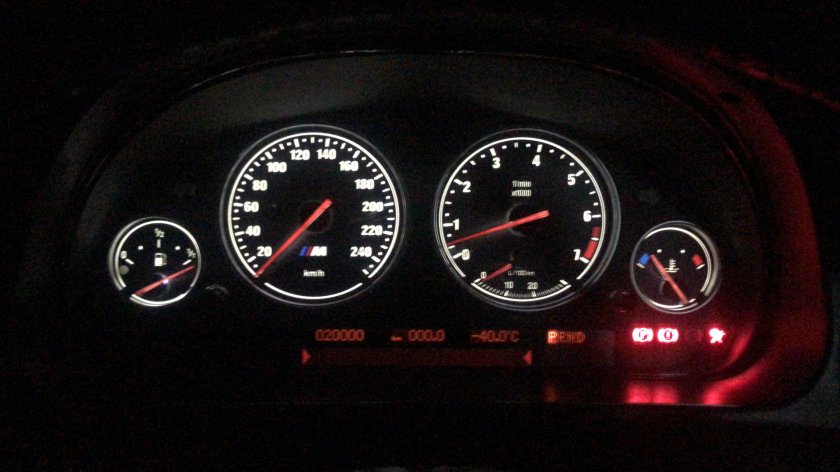 BMW e39 спидометр