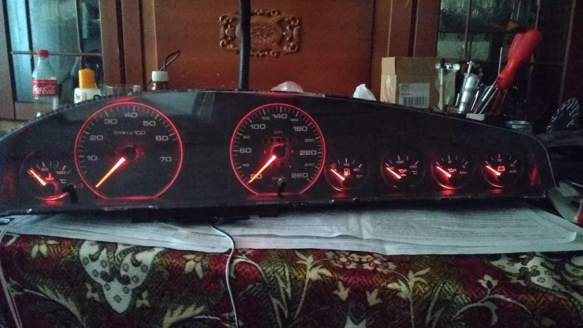 Лампочки в приборную панель Ауди 100 с4