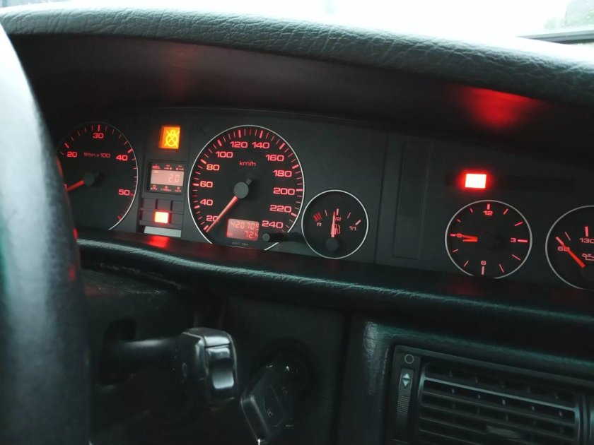 Лампы панели приборов Ауди 100с4