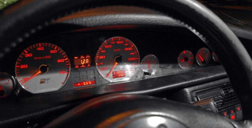 Audi a6 c4 приборная панель