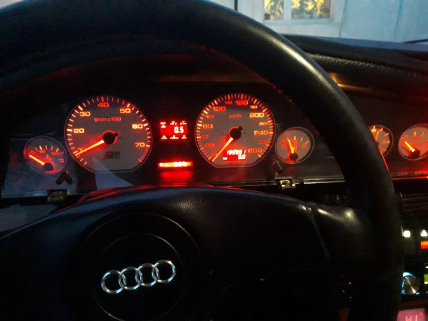 Приборка Audi s4 c4