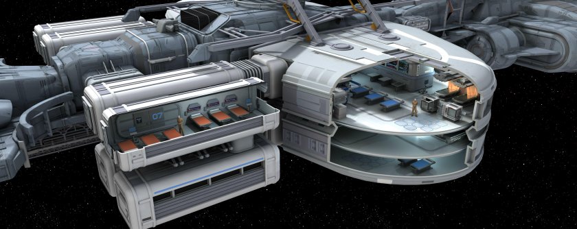 Космический грузовой корабль Star Citizen