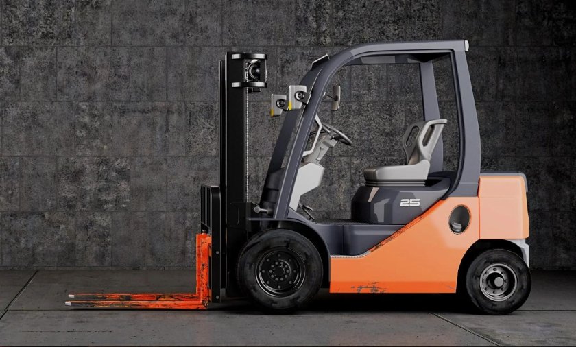 Вилочный погрузчик Мерседес