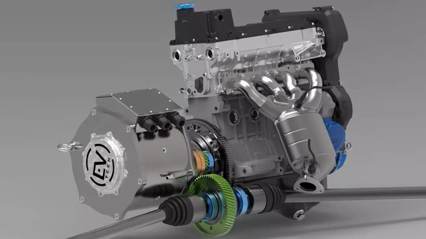 Гибридный мотор двит-40